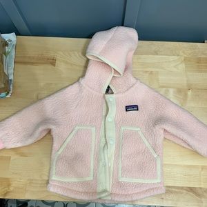 Girls pink Patagonia jacket